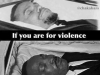 a racist system doesnt care about violence or non violence