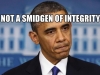 barack obama lack integrity