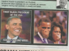 belgian paper depiction of obama as apes