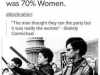 black panther was 70percent women