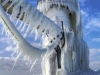 lighthouse in lake michigan