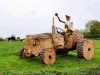 tractor from wood
