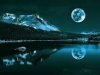 wonderful moon reflection