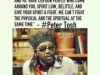 peter tosh on fighting spirit n physical