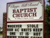 stolen baptist ac