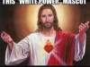 white power mascot