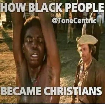 how black ppl became christian