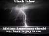 african american dont need to pay taxes