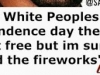 happy white people independence day