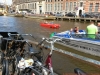 Amsterdam-Center-Rokin-Canal-Car-Boat-Bikes!