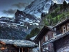 Matterhorn from Zermatt, Switzerland.
