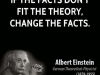 albert-einstein on facts and theories