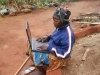 grandma with laptop
