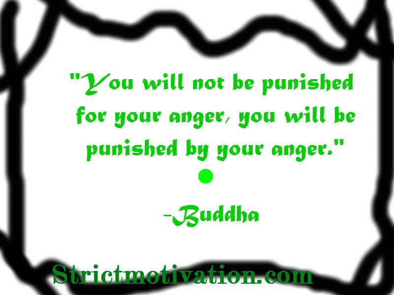 buddha on anger