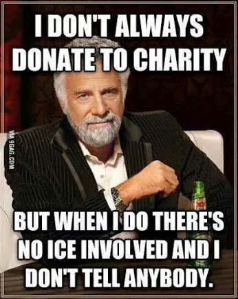 donation wtout ice