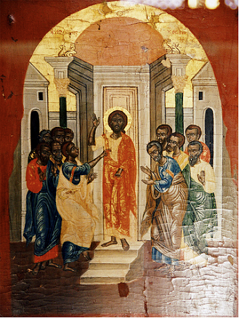 earliest known pic of jesus at teh coptic museum in caira