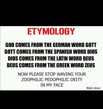 god etymology