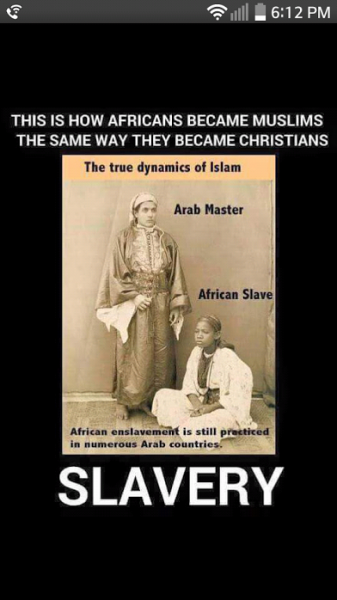 how african became muslim