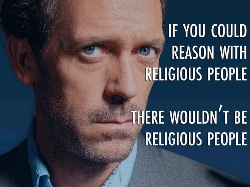 if u could reason wt religious ppl