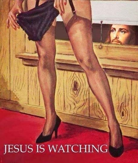 jesus is watching