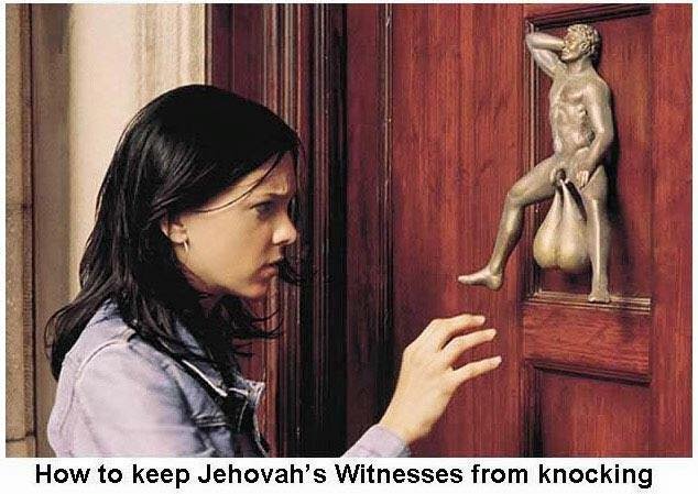 keep jehovah witness away