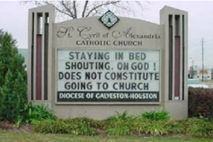meaning of going to church