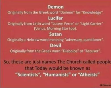 meaning of satan devil