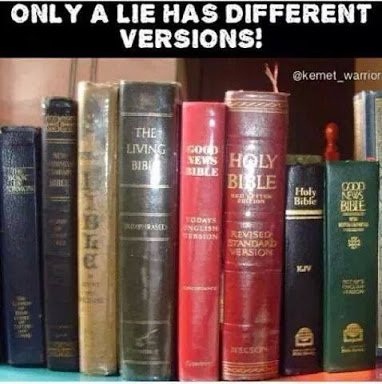 only a lie has different versions