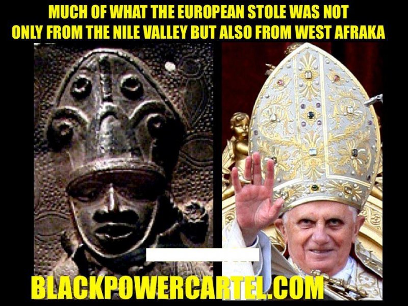 the pope cap was afrikan