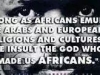 africans emulating arabs and europeans