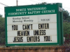 unless jesus enters you