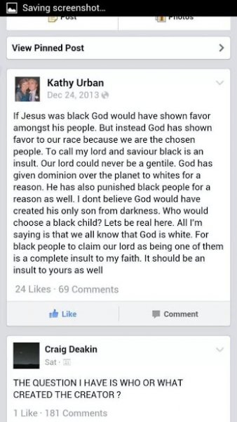 white person view of god