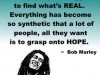 bob marley on hope