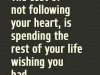 follow your heart