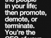 you are the ceo of your life