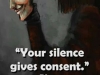 your silence gives consent